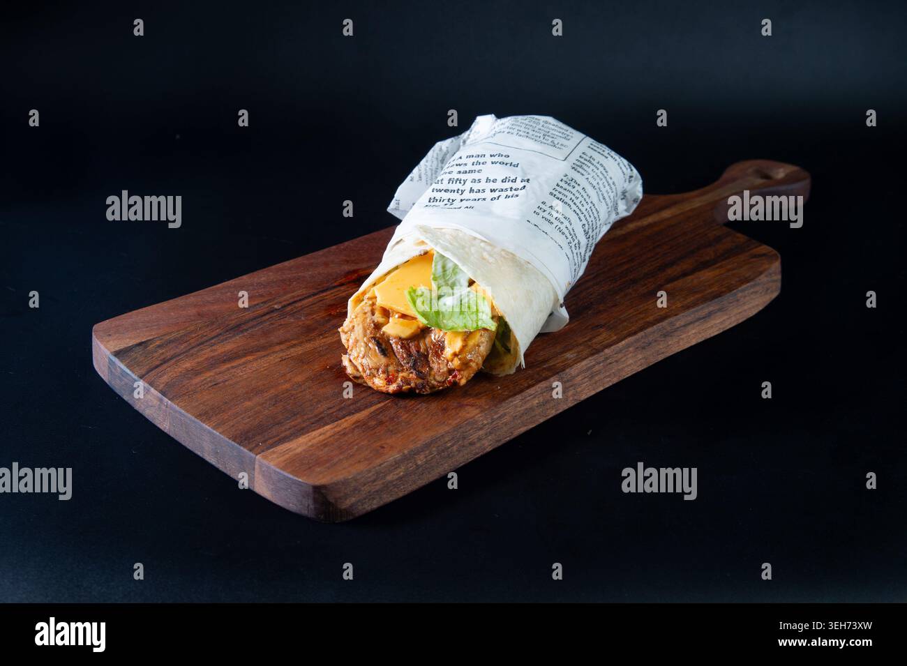 Il cibo copre foto in tutto il mondo Foto Stock