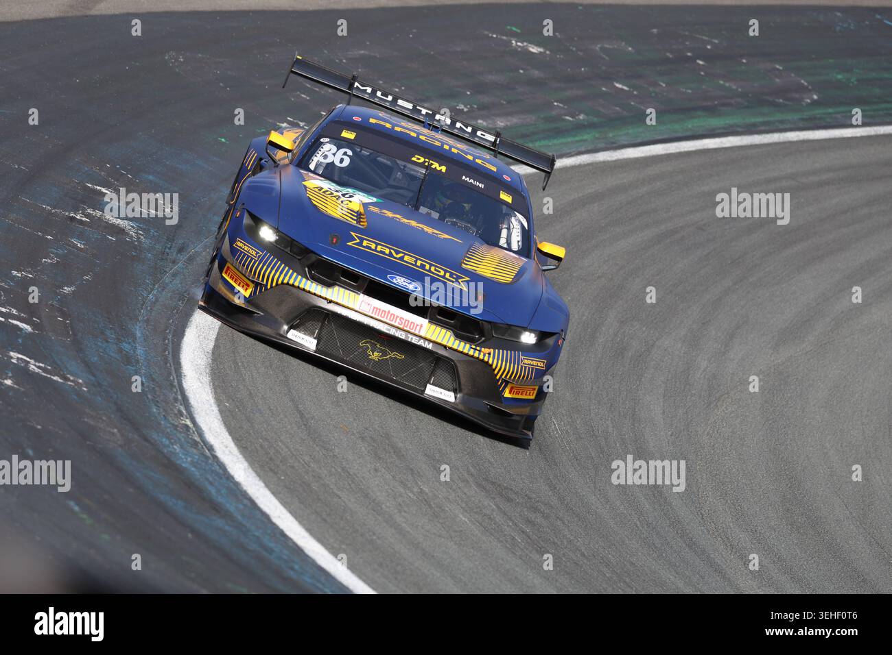 #36 Arjun Maini (IND), Ford Mustang GT3 EVO, Team: Haupt Racing Team (GER) NLD, Motorsport, DTM 2026, Rennen 3, Circuit Zandvoort, Zandvoort, Niederlande, 23.05.2026 foto: Eibner-Pressefoto/Juergen Augst Foto Stock