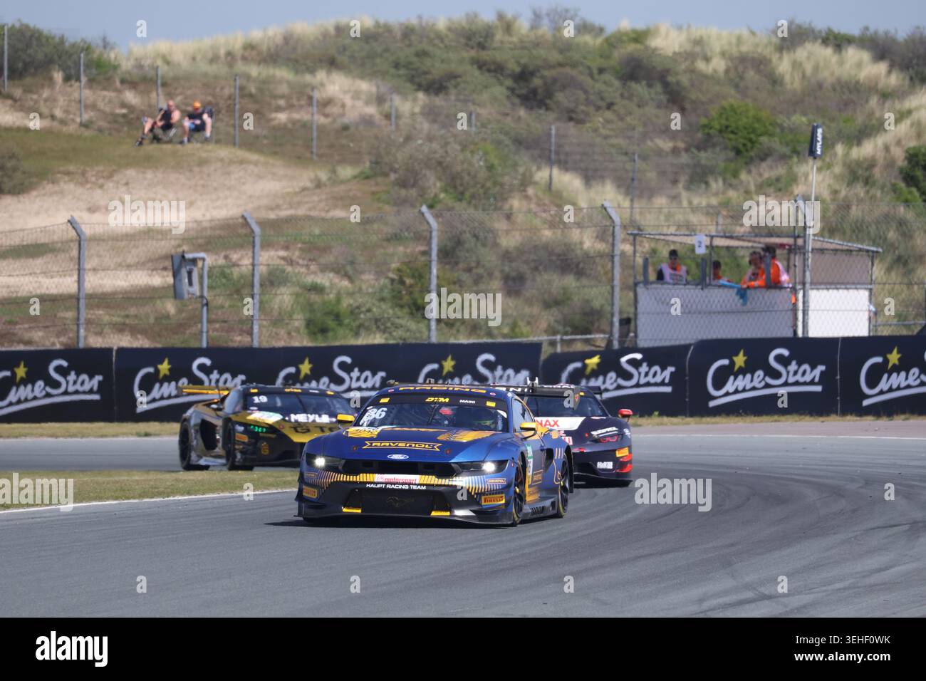 #36 Arjun Maini (IND), Ford Mustang GT3 EVO, Team: Haupt Racing Team (GER) NLD, Motorsport, DTM 2026, Rennen 3, Circuit Zandvoort, Zandvoort, Niederlande, 23.05.2026 foto: Eibner-Pressefoto/Juergen Augst Foto Stock
