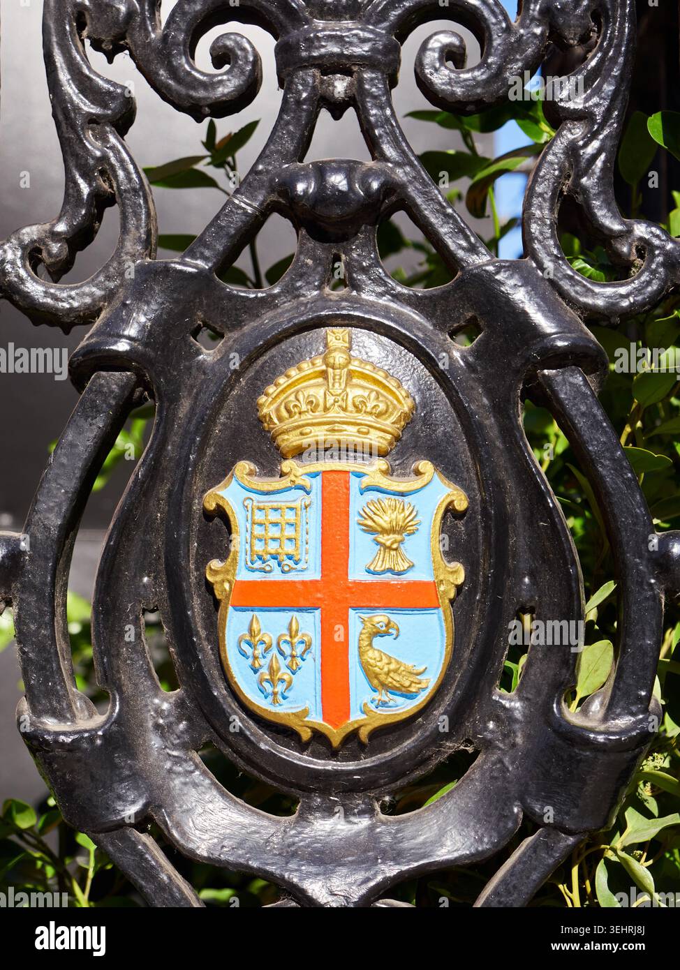Claridge's Hotel Crest Foto Stock