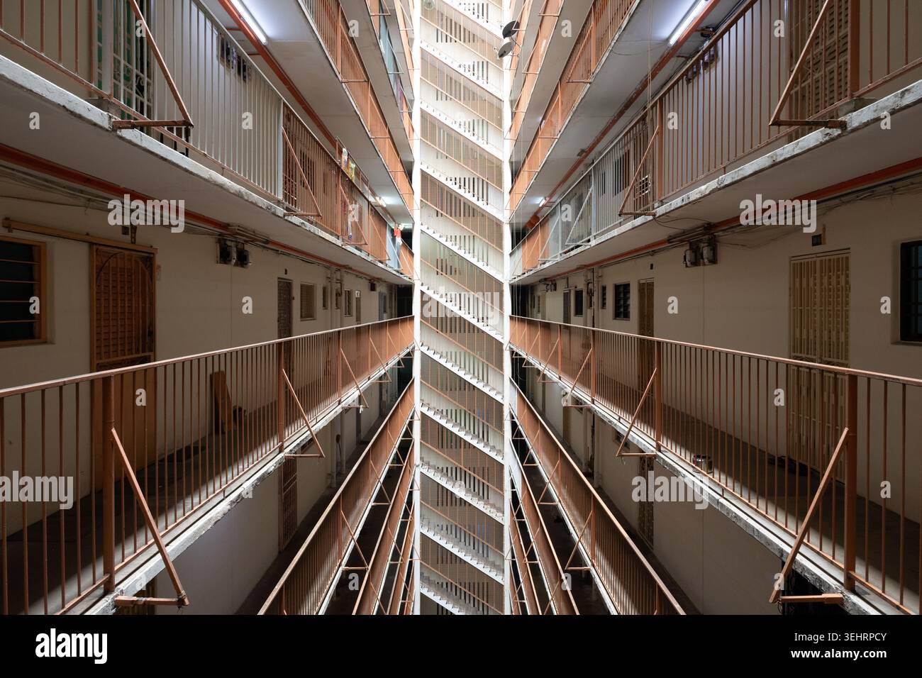 Scalinata di Penang Foto Stock
