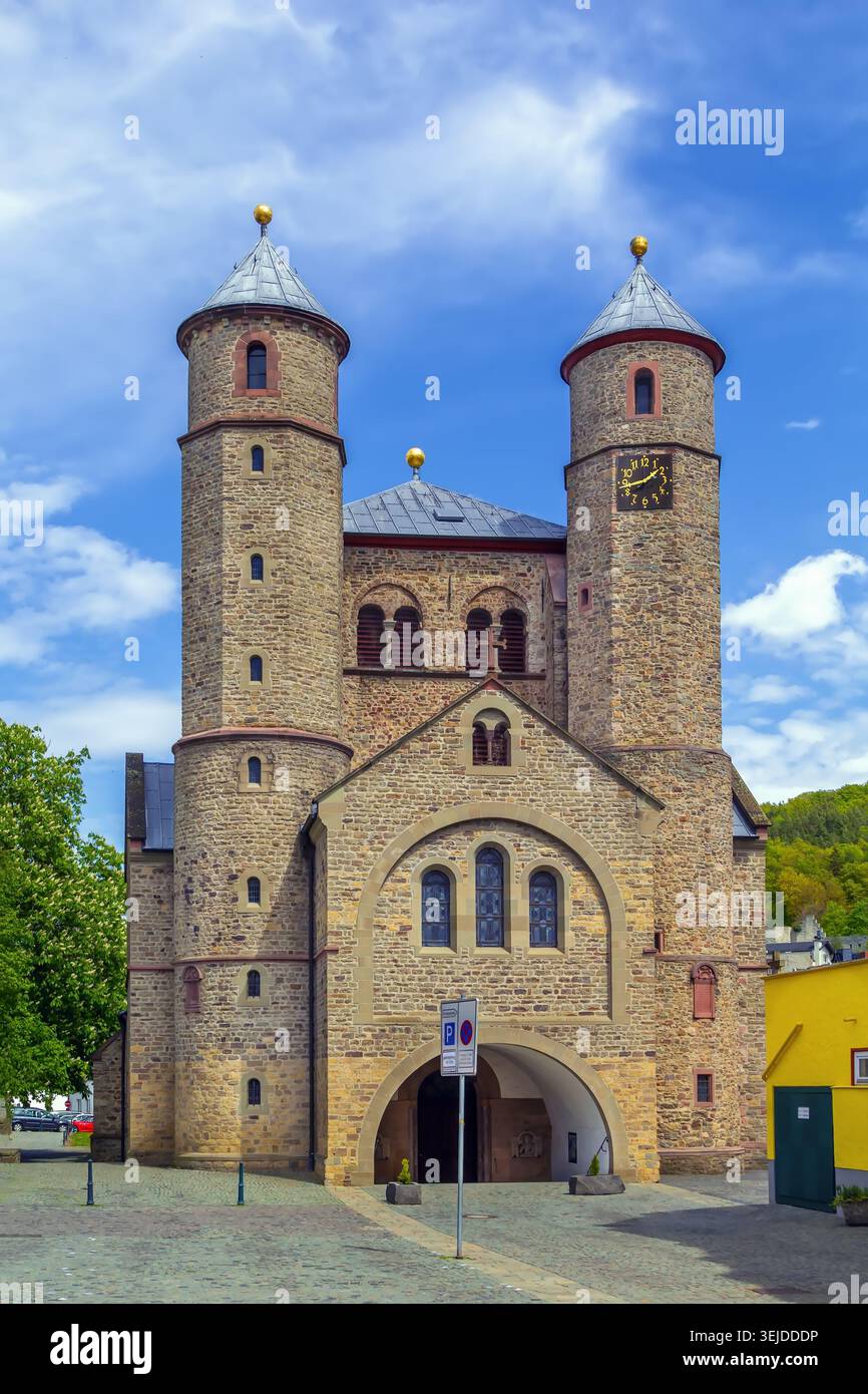 Chiesa di San Crisanto e Daria, Bad Munstereifel, Germania Foto Stock