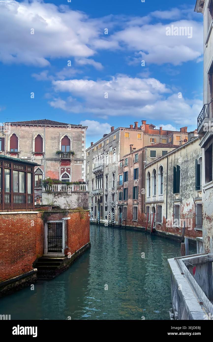 Canale di Venezia, Italia Foto Stock