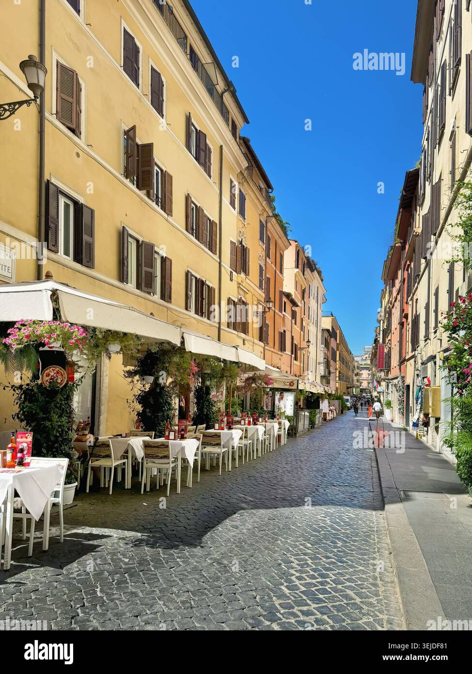 Strada di Roma, Italia Foto Stock