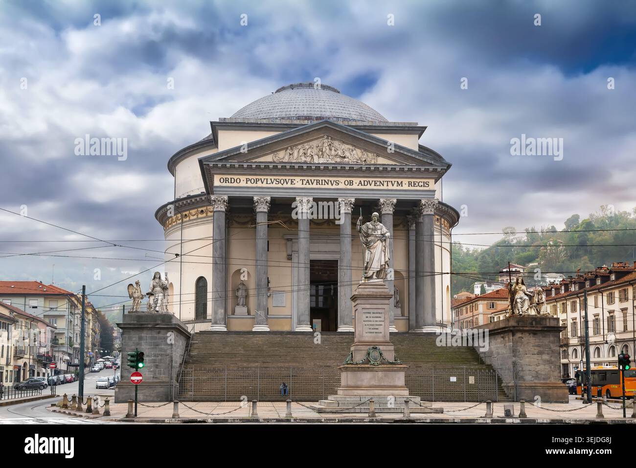 Gran Madre di Dio, Torino, Italia Foto Stock