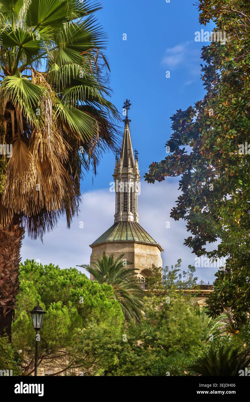 Chiesa del Sacro cuore, Genova, Italia Foto Stock