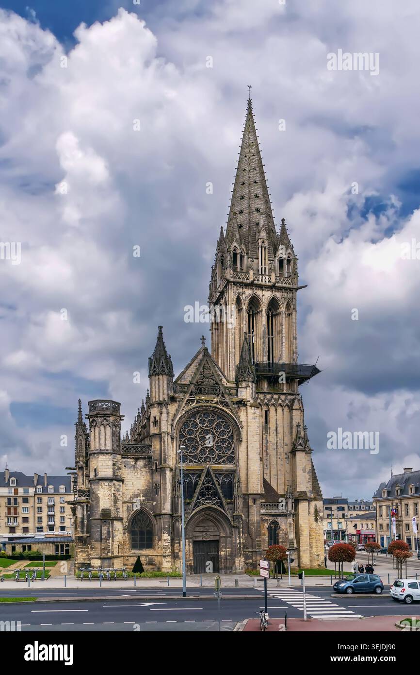 Chiesa di Saint-Pierre, Caen, Francia Foto Stock