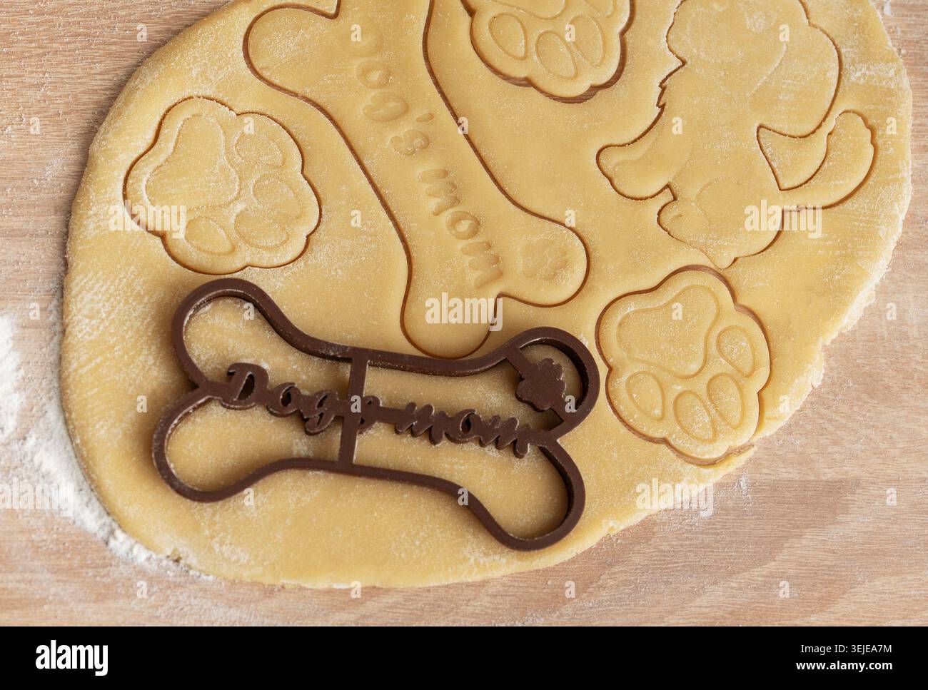 Preparare dolcetti sani fatti in casa. Foto Stock