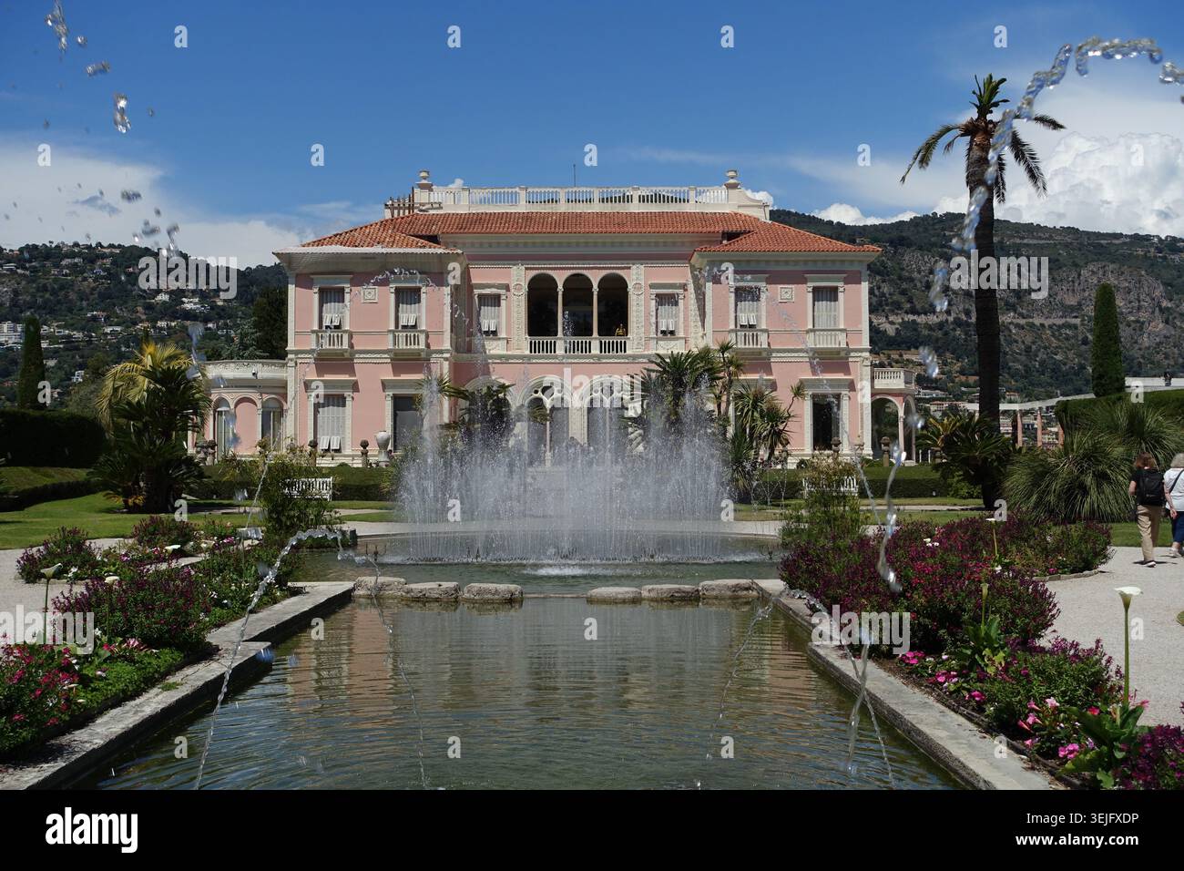 Villa e Jardins Ephrussi de Rothchild, Costa Azzurra Foto Stock
