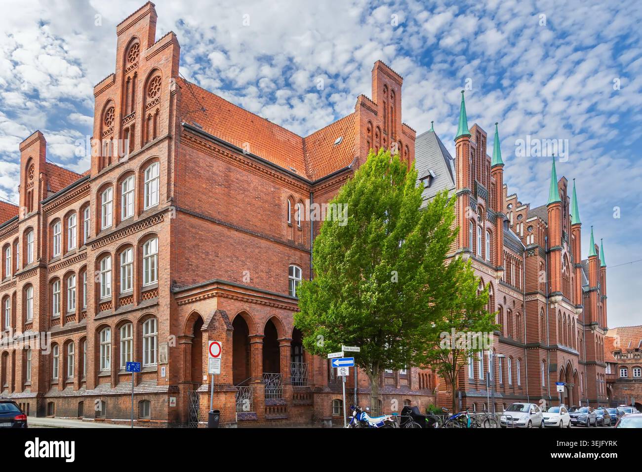 Ufficio statale per i servizi sociali Schleswig-Holstein, Lubecca, Germania Foto Stock