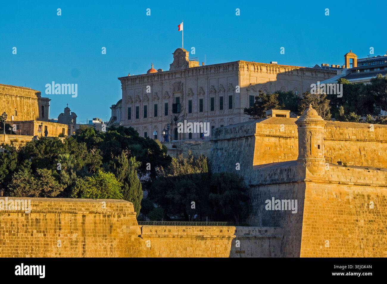Malta - la Valletta, Castile Inn Foto Stock