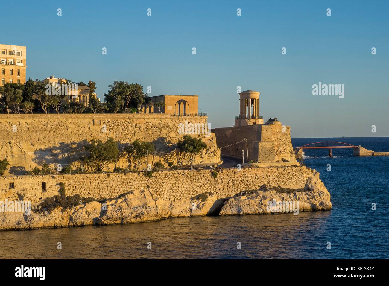 Malta - la Valletta, Siege Bell War Memorial Foto Stock