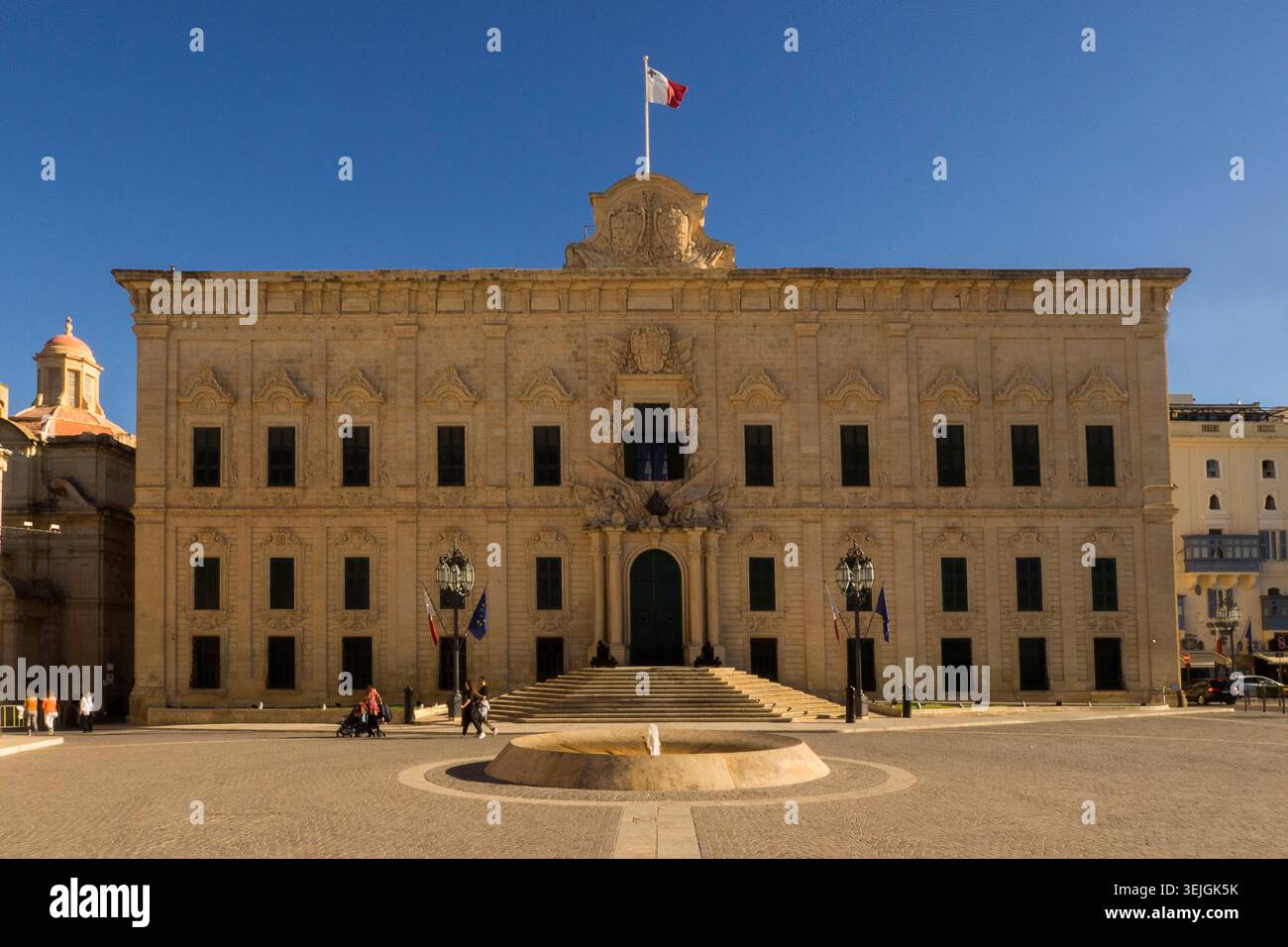 Malta - la Valletta, Castile Inn Foto Stock