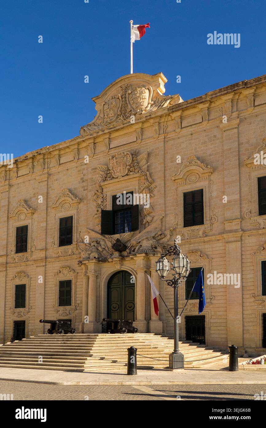 Malta - la Valletta, Castile Inn Foto Stock
