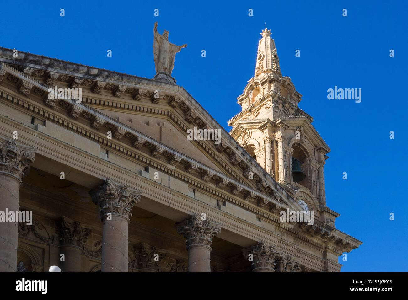 Malta - la Valletta, Chiesa di San Publio Foto Stock