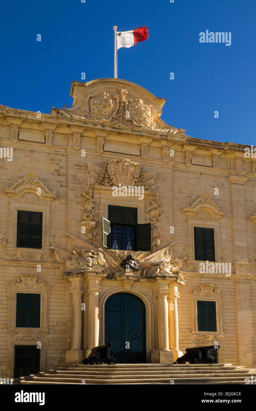 Malta - la Valletta, Castile Inn Foto Stock