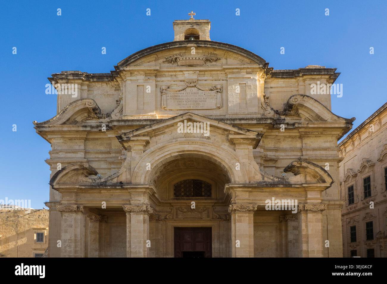 Malta - la Valletta, Chiesa di Santa Caterina d'Italia Foto Stock