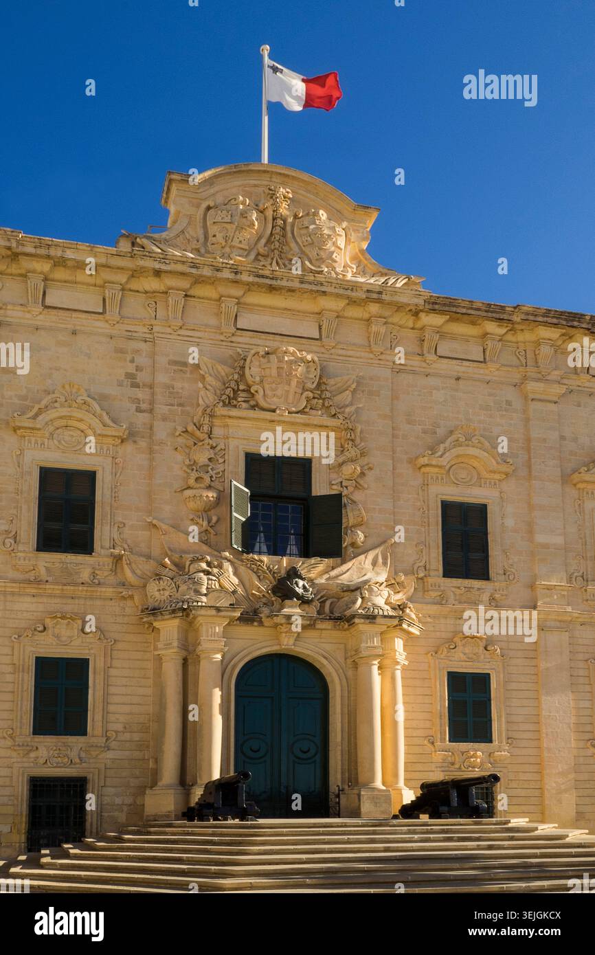 Malta - la Valletta, Castile Inn Foto Stock