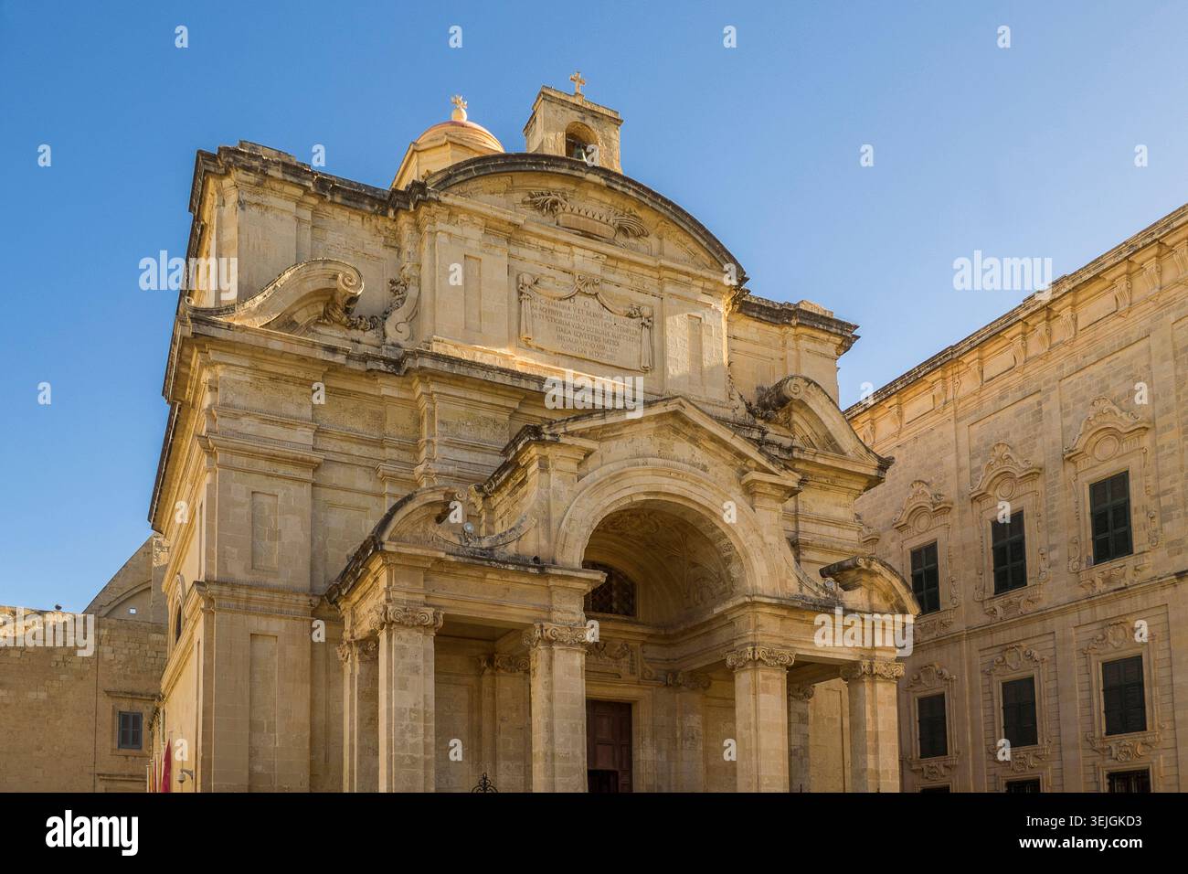 Malta - la Valletta, Chiesa di Santa Caterina d'Italia Foto Stock