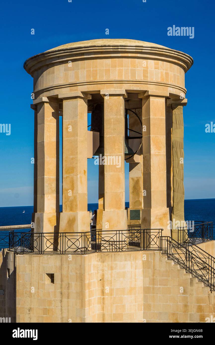 Malta - la Valletta, Siege Bell War Memorial Foto Stock