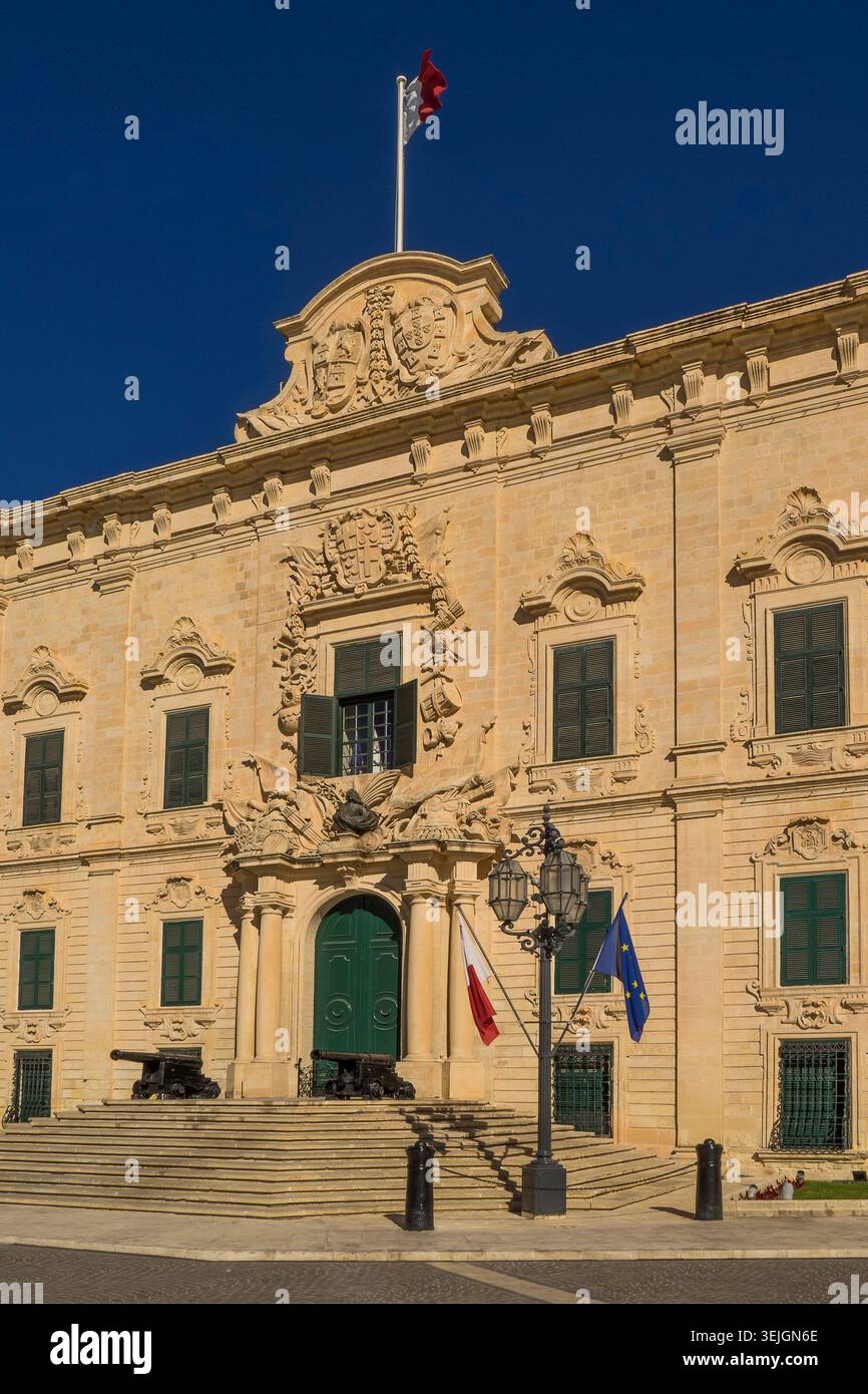 Malta - la Valletta, Castile Inn Foto Stock