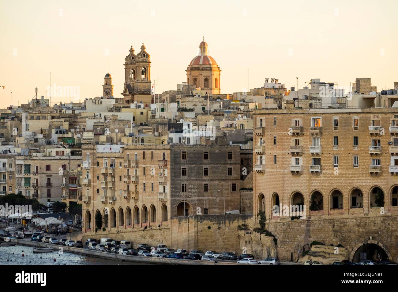 Malta - la Valletta, città vecchia di la Valletta Foto Stock
