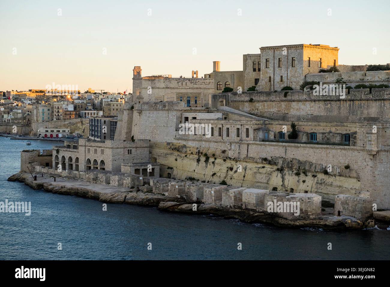 Malta - la Valletta, città vecchia di la Valletta Foto Stock