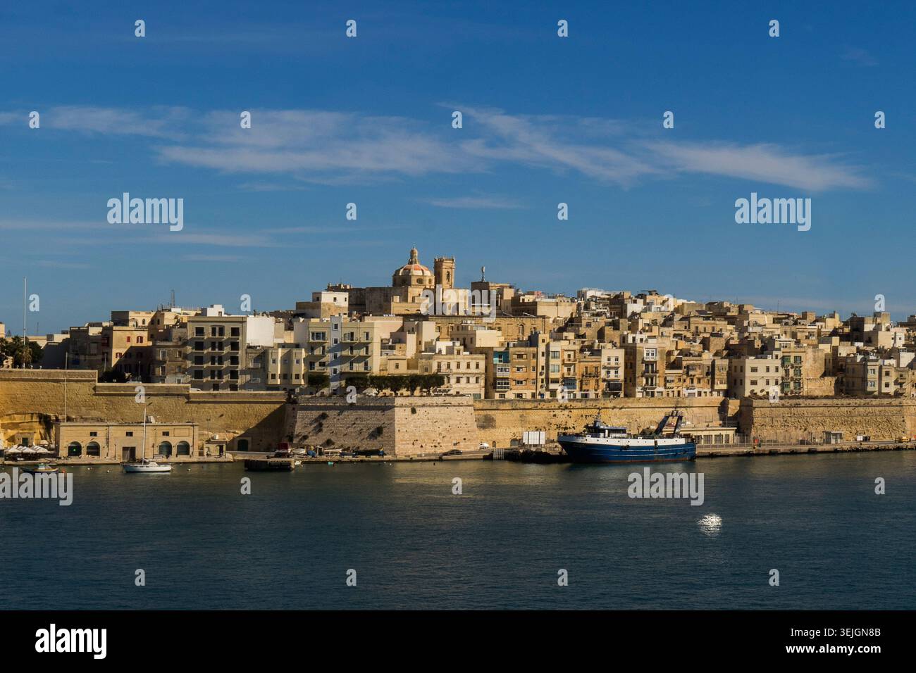 Malta - la Valletta, Penisola di Senglea Foto Stock