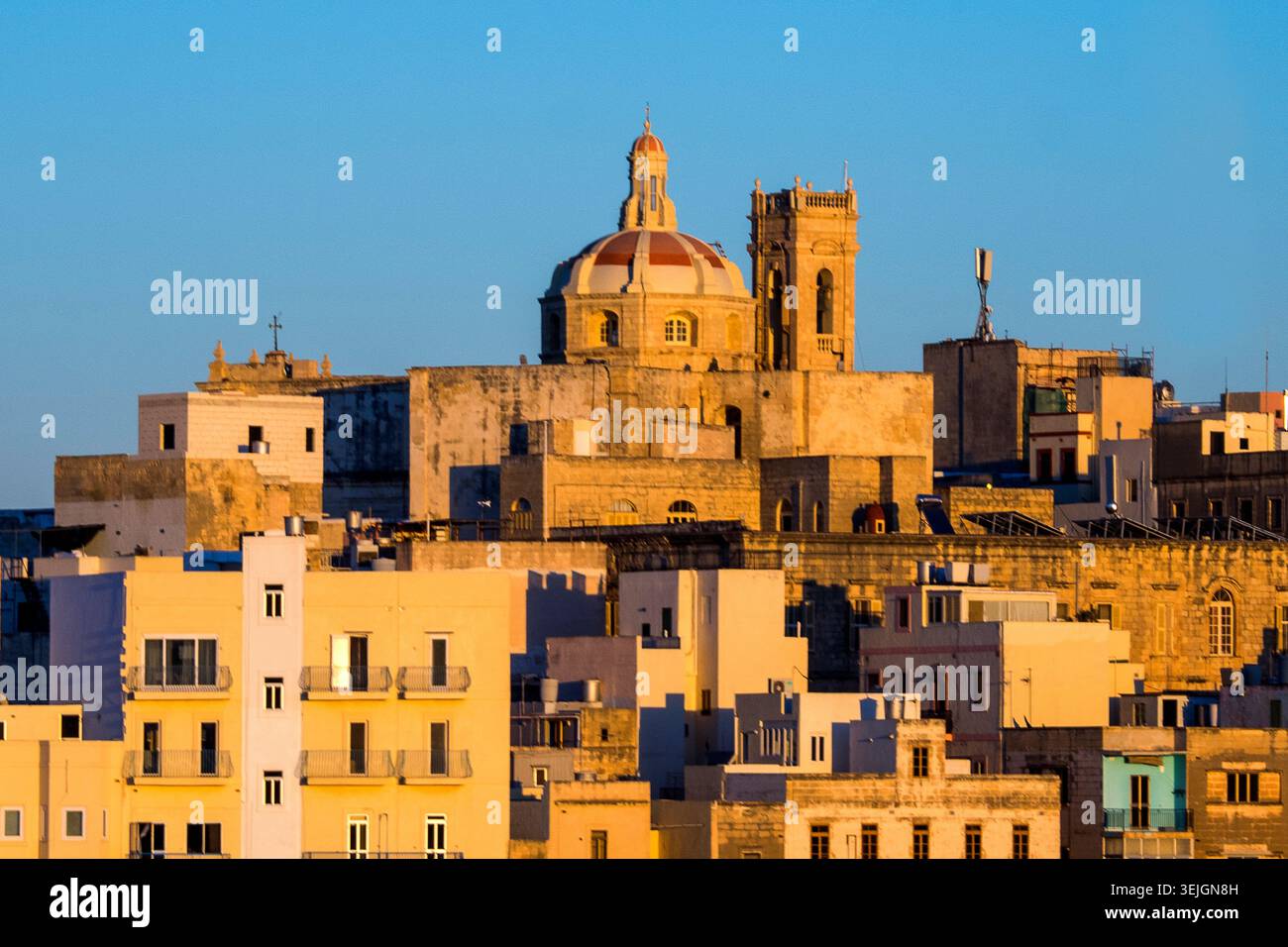 Malta - la Valletta, Penisola di Senglea Foto Stock
