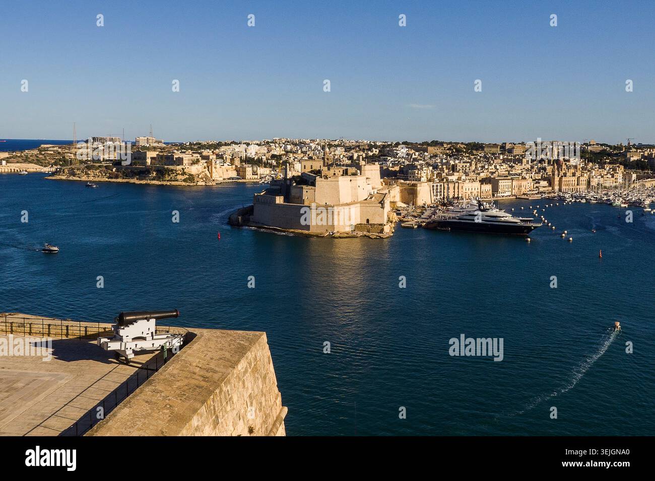 Malta - la Valletta, Penisola di Senglea Foto Stock