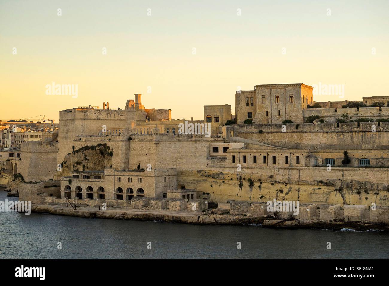 Malta - la Valletta, Penisola di Senglea Foto Stock
