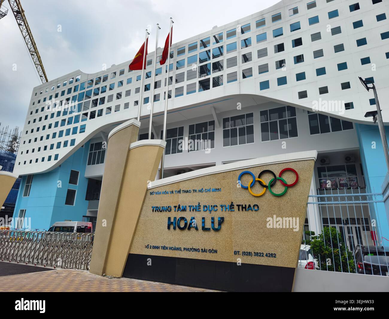 Centro sportivo Hoa Lu situato nella città di ho chi Minh, Vietnam Foto Stock