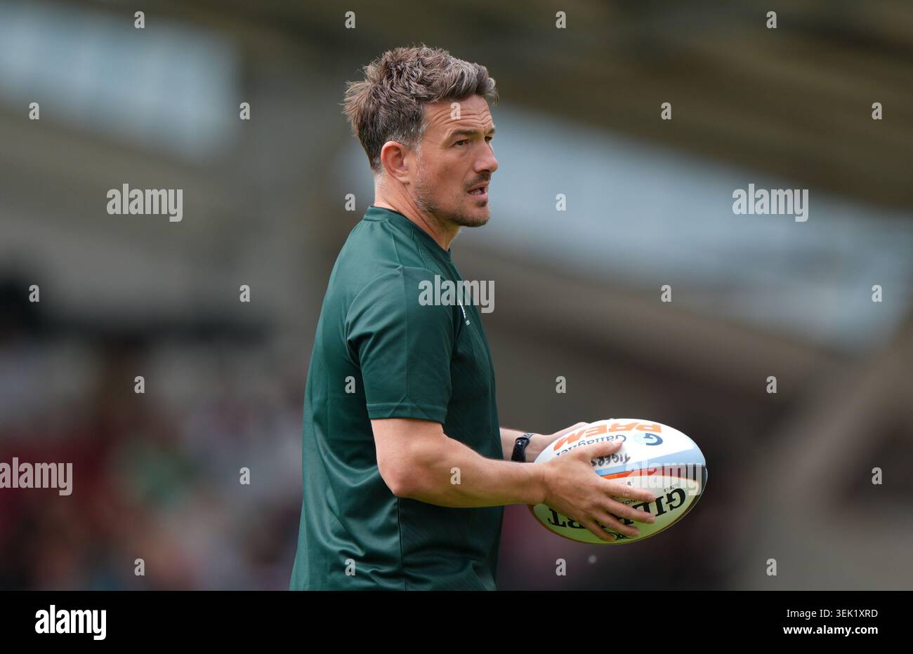 Durante il Gallagher PREM Match al Mattioli Woods Welford Road Stadium. Data foto: Domenica 31 maggio 2026. Foto Stock