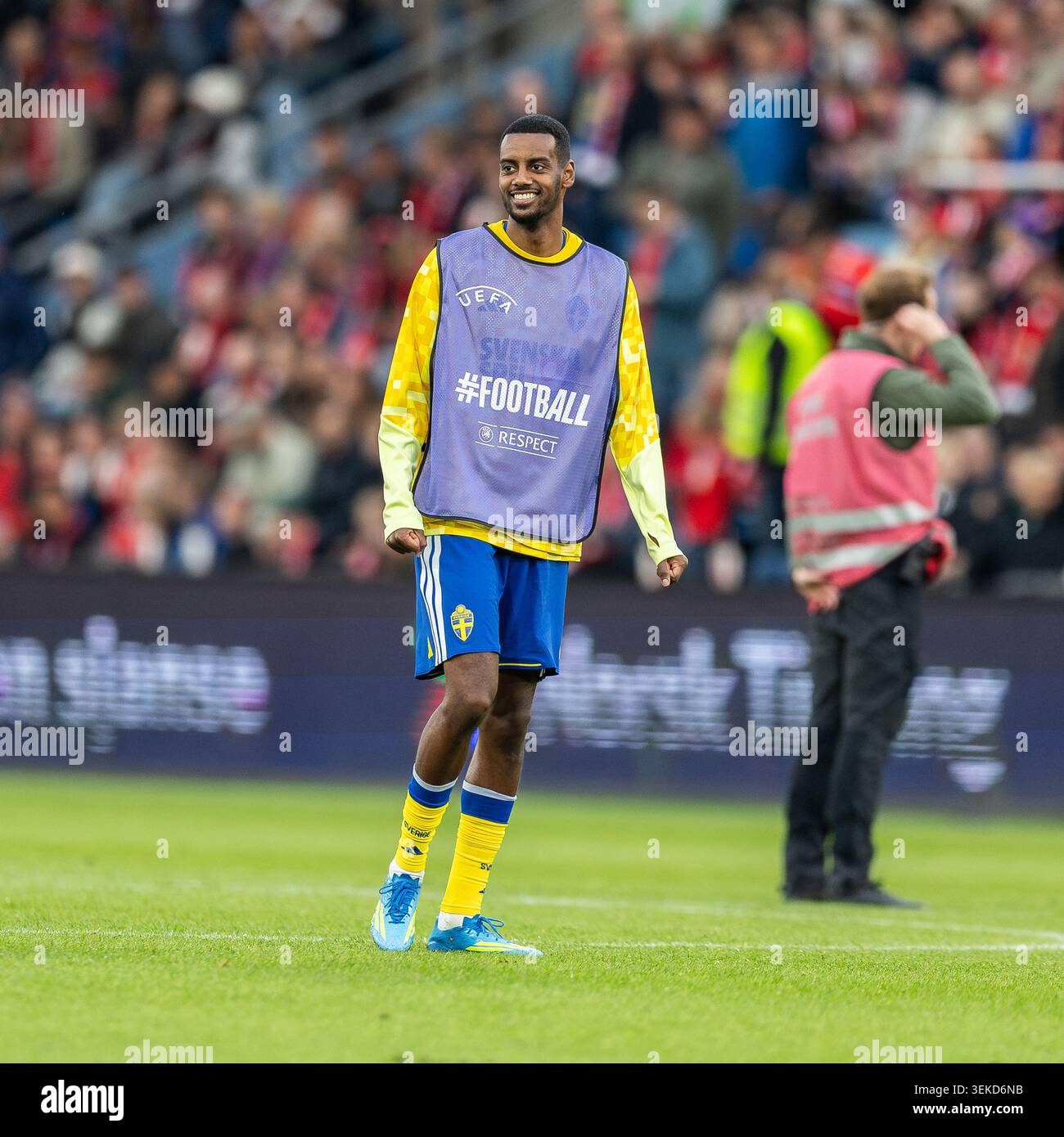 Oslo, Norvegia, 1 giugno 2026, Alexander Isak in Norvegia contro Svezia Coppa del mondo warm up amichevole allo stadio Ulleval, Anne-Marie Forker/Alamy Live News Foto Stock