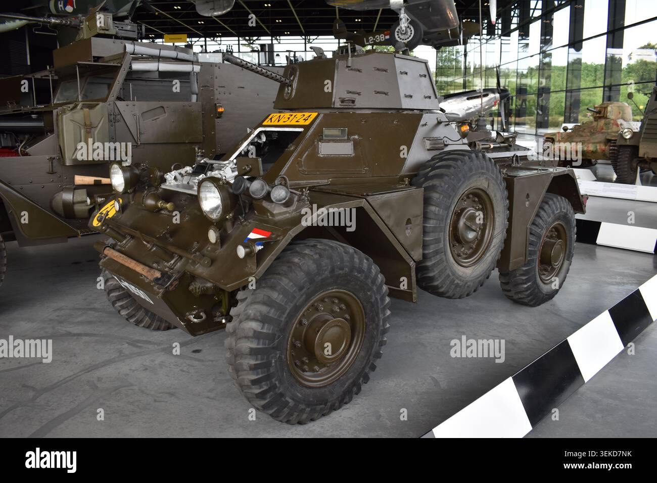 Soesterberg, Paesi Bassi - 31 maggio 2026: Una scout Daimler Ferret Foto Stock