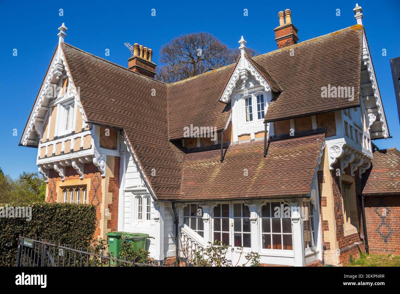 Blackheath Lodge, Greenwich Park, Royal Borough di Greenwich, Londra, Regno Unito Foto Stock