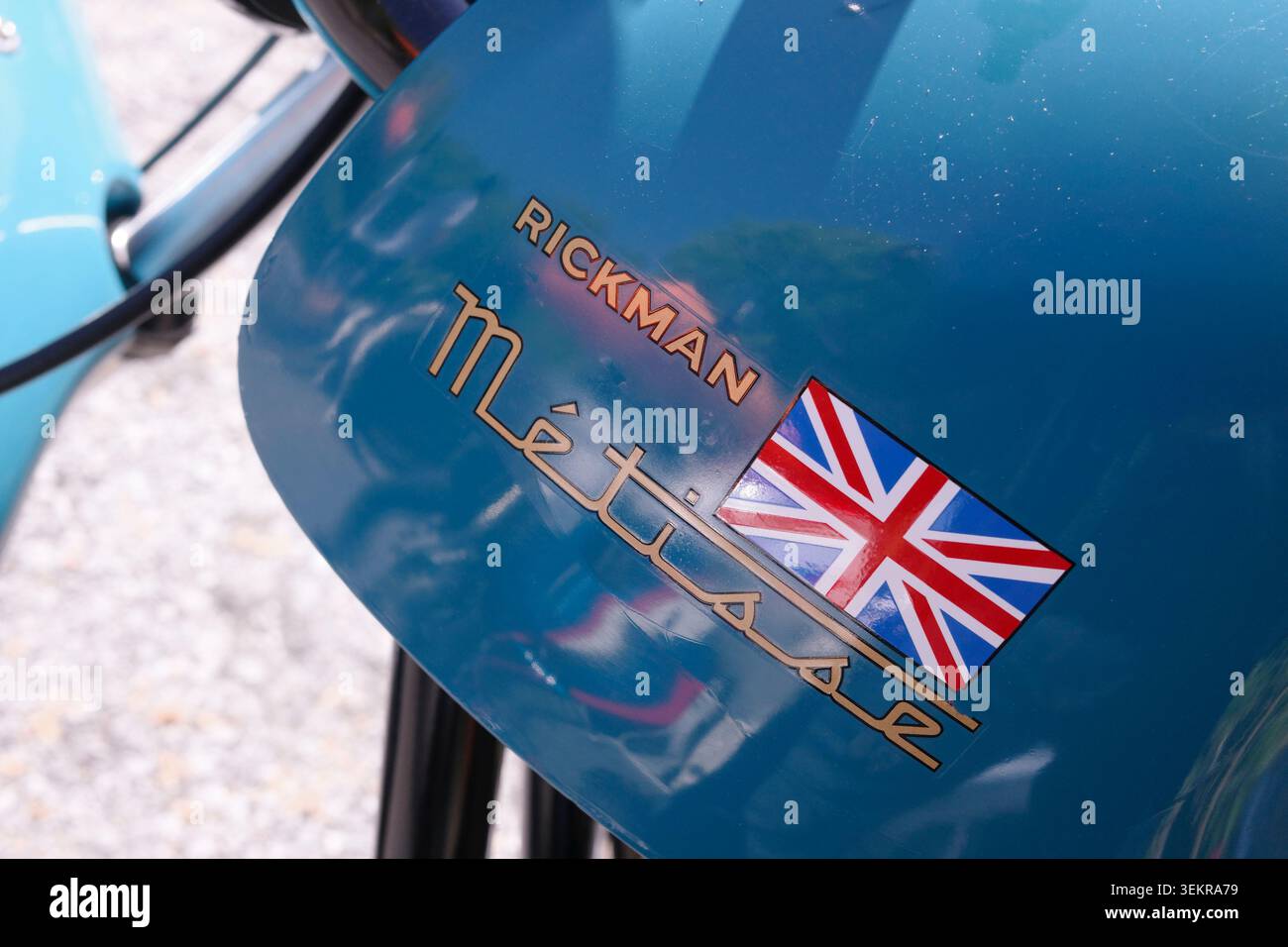 Rickman Metisse Tank logo Foto Stock