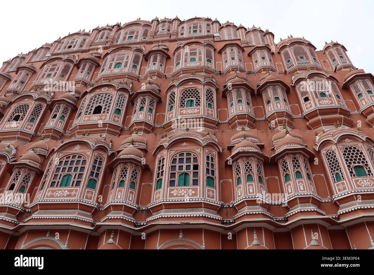Hawa Mahal, Jaipur Foto Stock