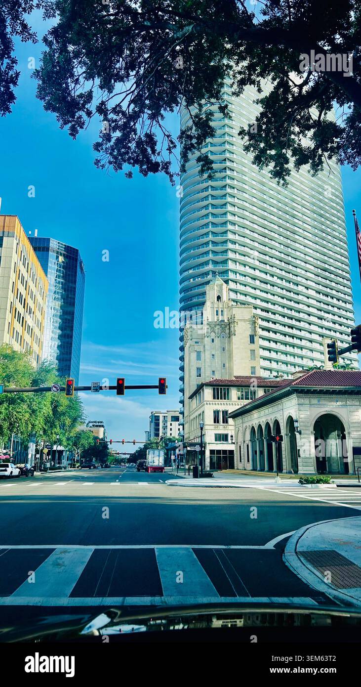 Architettura urbana della città - Immagine stock catturata con smartphone