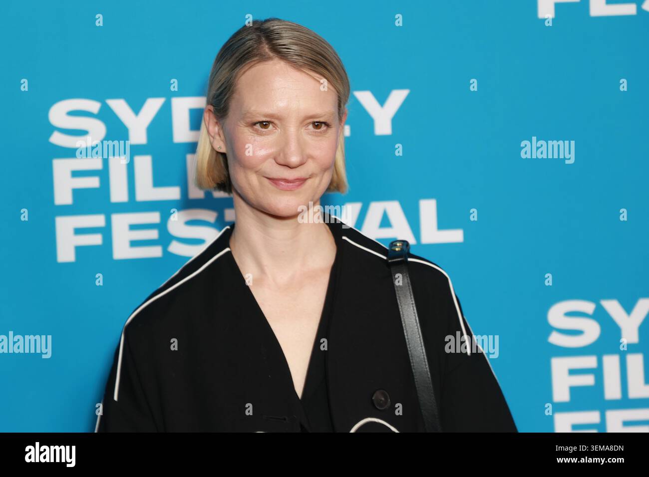 Sydney, NSW, Australia. 6 giugno 2026. Mia Wasikowska partecipa alla prima australiana di Leviticus come parte del Sydney Film Festival presso lo State Theatre. Credito: RM/Alamy Live News Foto Stock