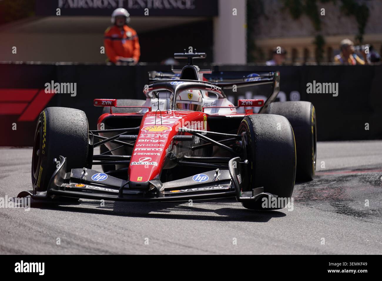 Montecarlo, Monaco. 7 giugno 2026. Charles Leclerc, durante la Formula 1 Louis Vuitton Grand Prix de Monaco. Crediti: Alessio Morgese / Alamy live news Foto Stock