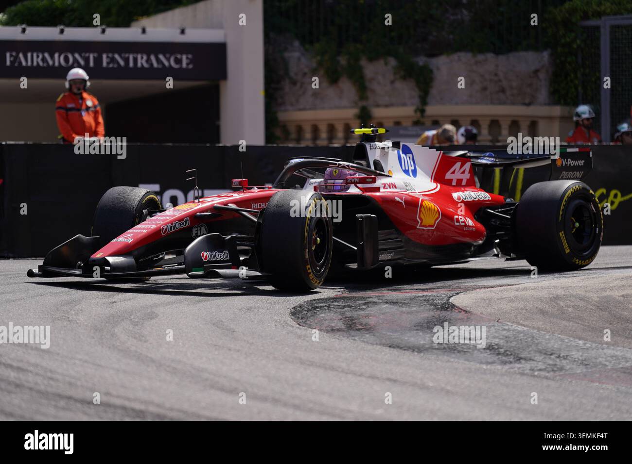Montecarlo, Monaco. 7 giugno 2026. Lewis Hamilton, durante la Formula 1 Louis Vuitton Grand Prix de Monaco. Crediti: Alessio Morgese / Alamy live news Foto Stock