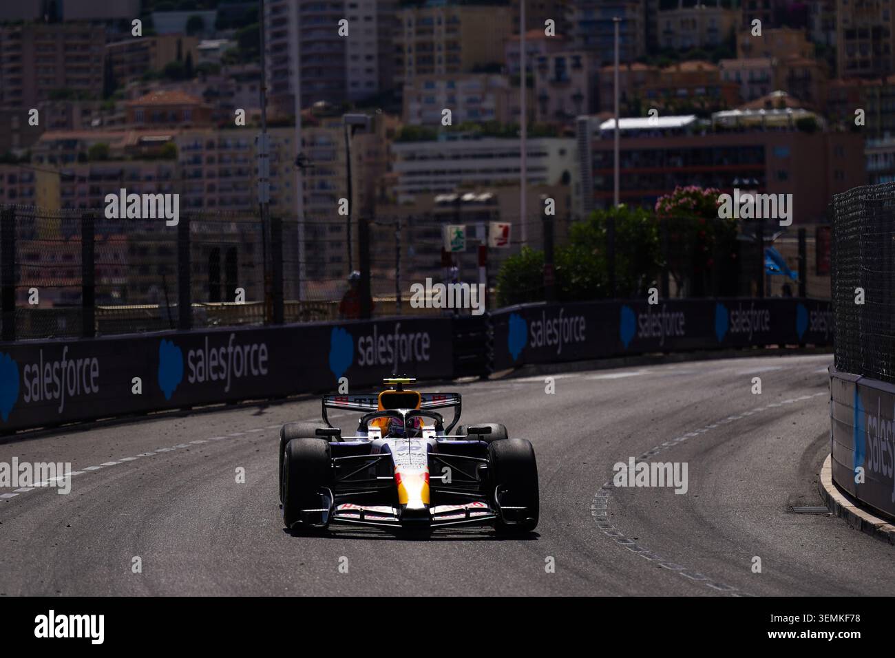 Montecarlo, Monaco. 7 giugno 2026. Liam Lawson, durante la Formula 1 Louis Vuitton Grand Prix de Monaco. Crediti: Alessio Morgese / Alamy live news Foto Stock