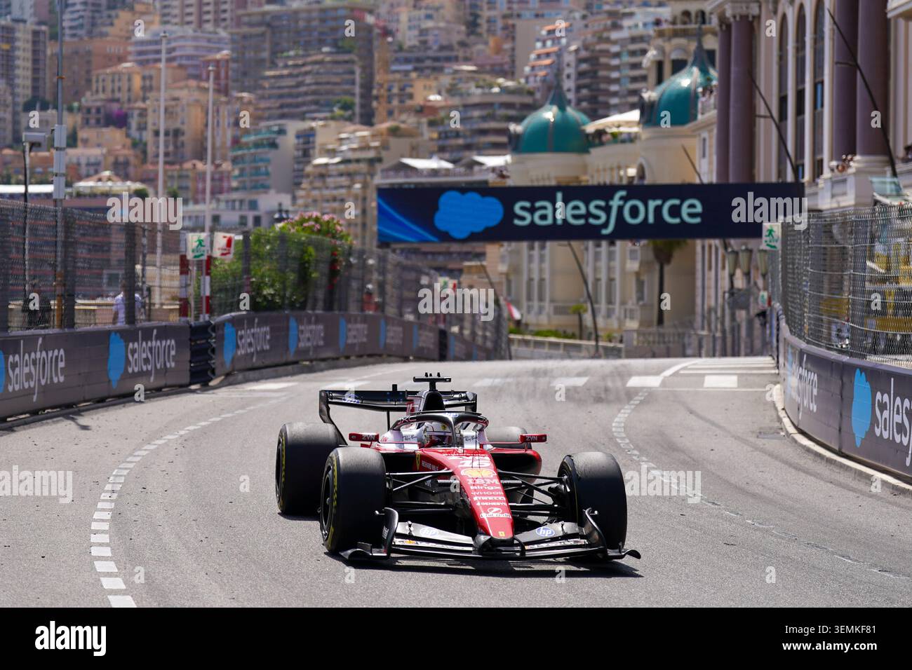 Montecarlo, Monaco. 7 giugno 2026. Charles Leclerc, durante la Formula 1 Louis Vuitton Grand Prix de Monaco. Crediti: Alessio Morgese / Alamy live news Foto Stock