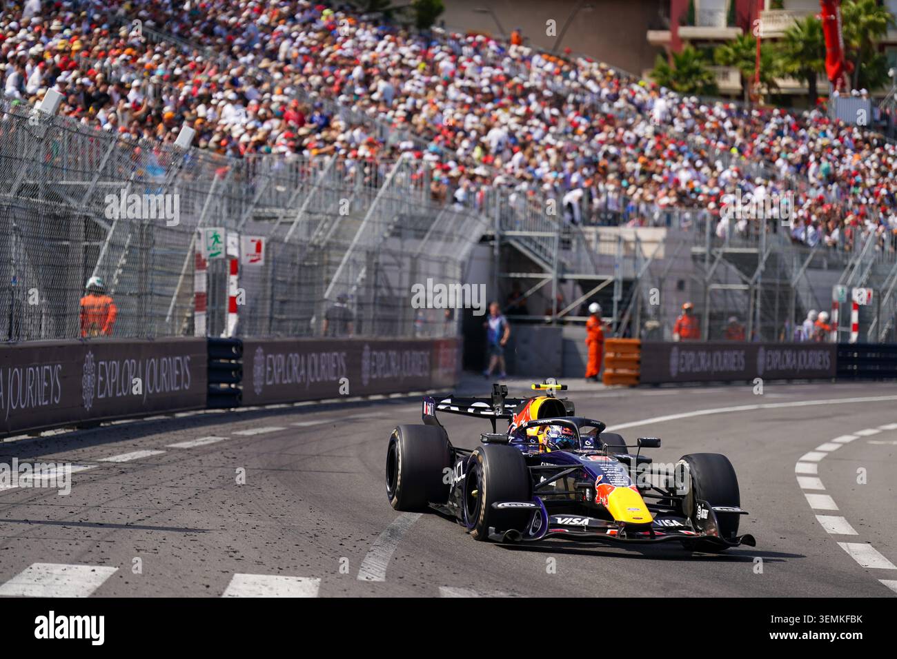 Montecarlo, Monaco. 7 giugno 2026. Isack Hadjar, durante la Formula 1 Louis Vuitton Grand Prix de Monaco. Crediti: Alessio Morgese / Alamy live news Foto Stock