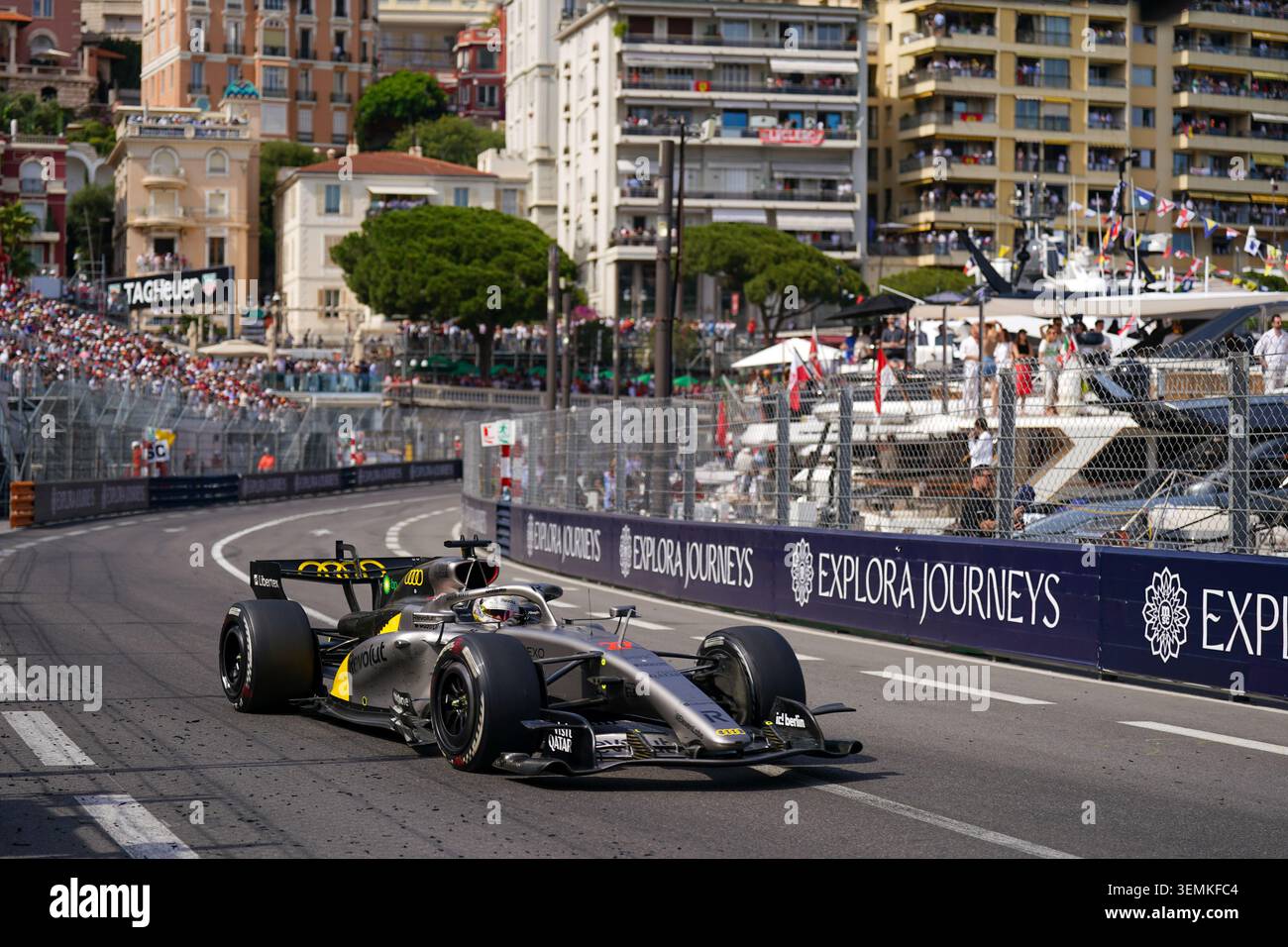 Montecarlo, Monaco. 7 giugno 2026. Nico Hulkemberg, durante la Formula 1 Louis Vuitton Grand Prix de Monaco. Crediti: Alessio Morgese / Alamy live news Foto Stock