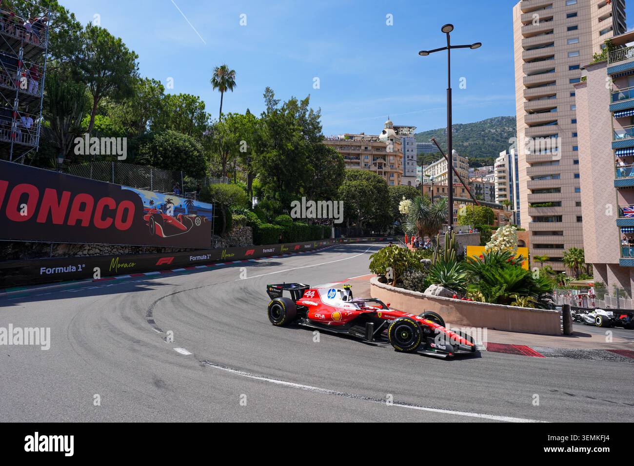 Montecarlo, Monaco. 7 giugno 2026. Lewis Hamilton, durante la Formula 1 Louis Vuitton Grand Prix de Monaco. Crediti: Alessio Morgese / Alamy live news Foto Stock