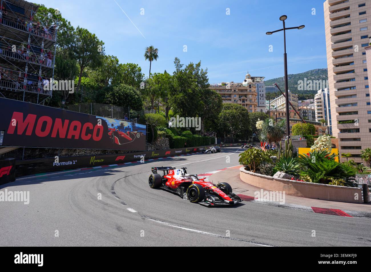 Montecarlo, Monaco. 7 giugno 2026. Charles Leclerc, durante la Formula 1 Louis Vuitton Grand Prix de Monaco. Crediti: Alessio Morgese / Alamy live news Foto Stock