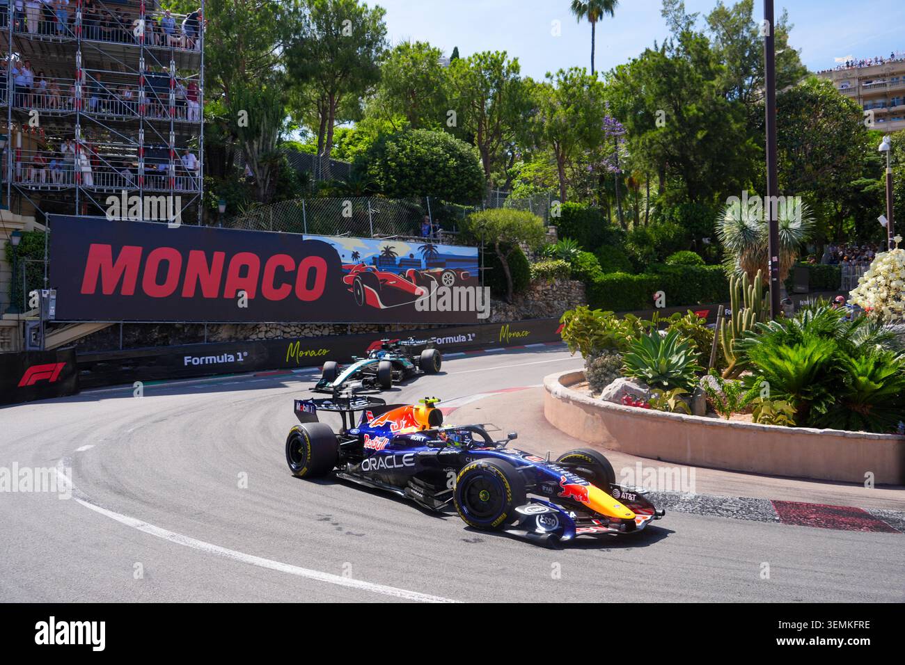 Montecarlo, Monaco. 7 giugno 2026. Isack Hadjar, durante la Formula 1 Louis Vuitton Grand Prix de Monaco. Crediti: Alessio Morgese / Alamy live news Foto Stock