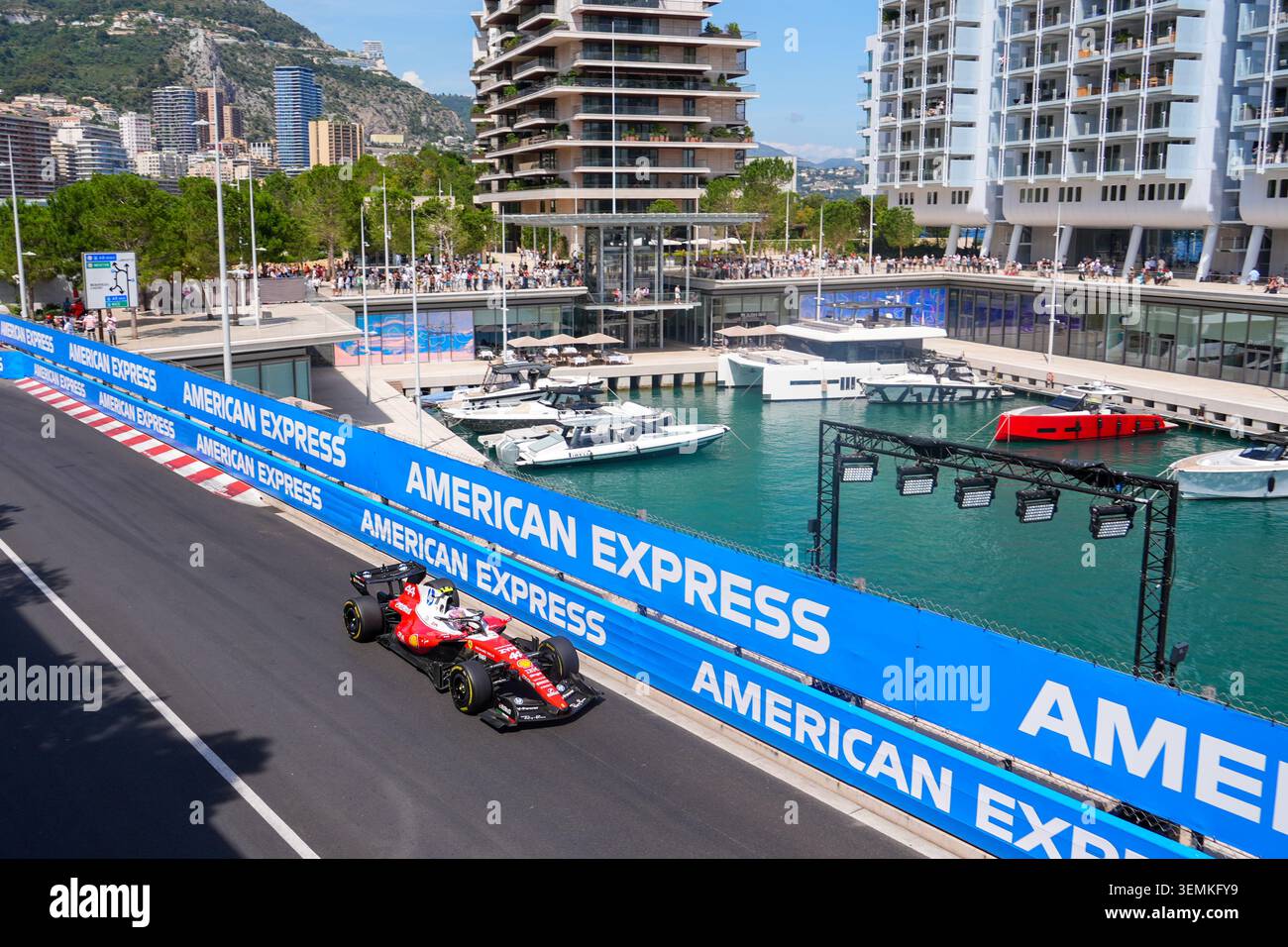 Montecarlo, Monaco. 7 giugno 2026. Lewis Hamilton, durante la Formula 1 Louis Vuitton Grand Prix de Monaco. Crediti: Alessio Morgese / Alamy live news Foto Stock